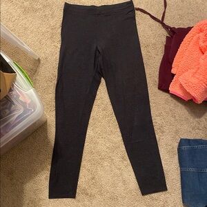 PINK Victoria's Secret Charcoal Leggings